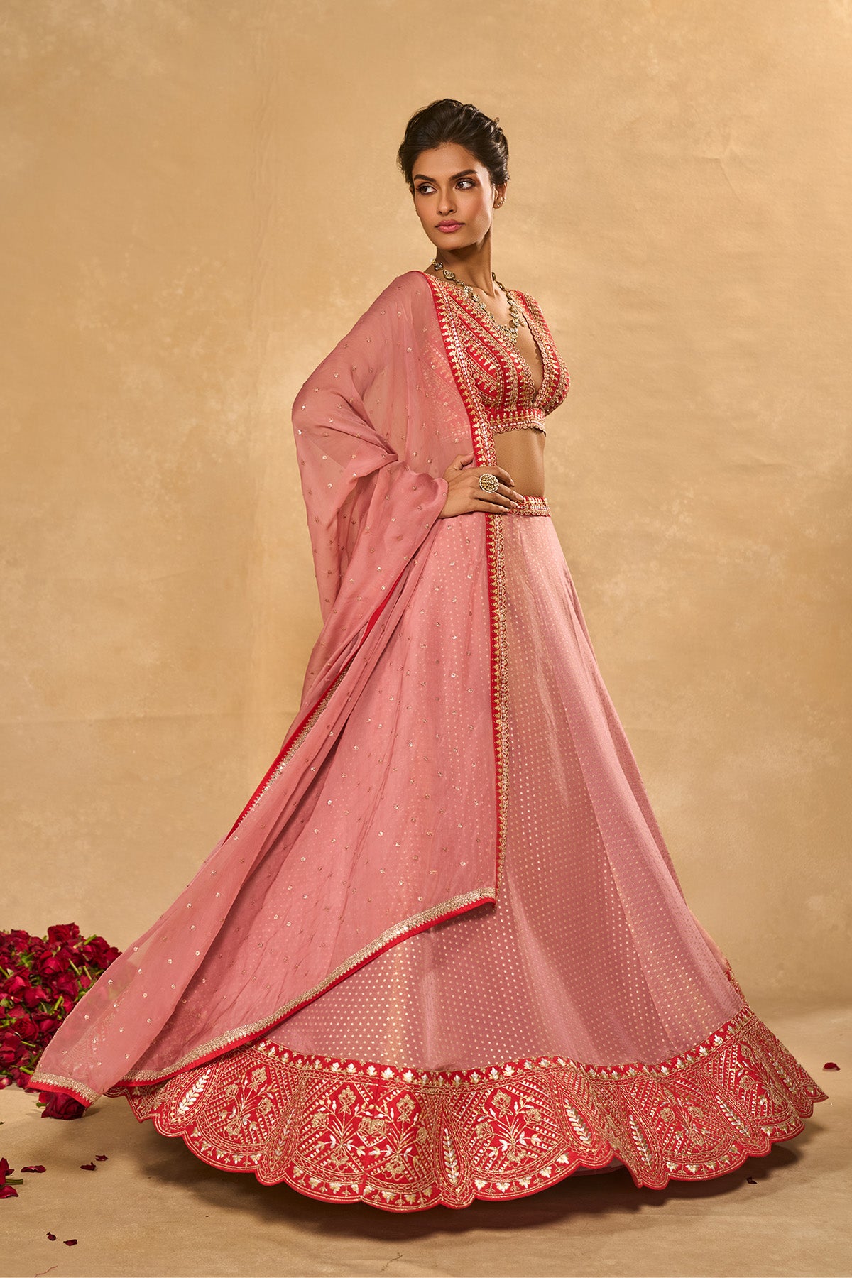 MINA DAMAN LEHENGA
– Chamee and Palak of...