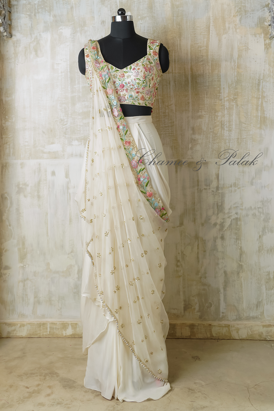 Iris Drape Skirt