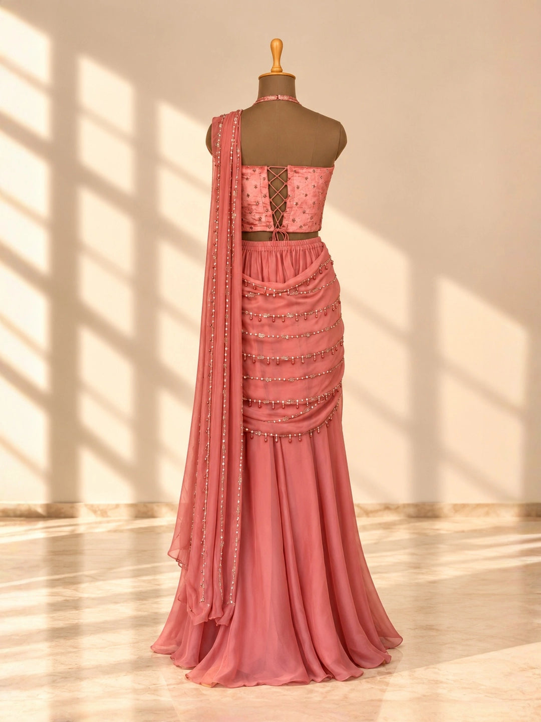 Malika Drape saree