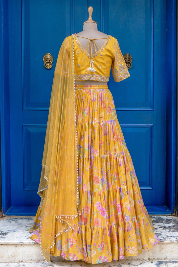 Amira frill skirt