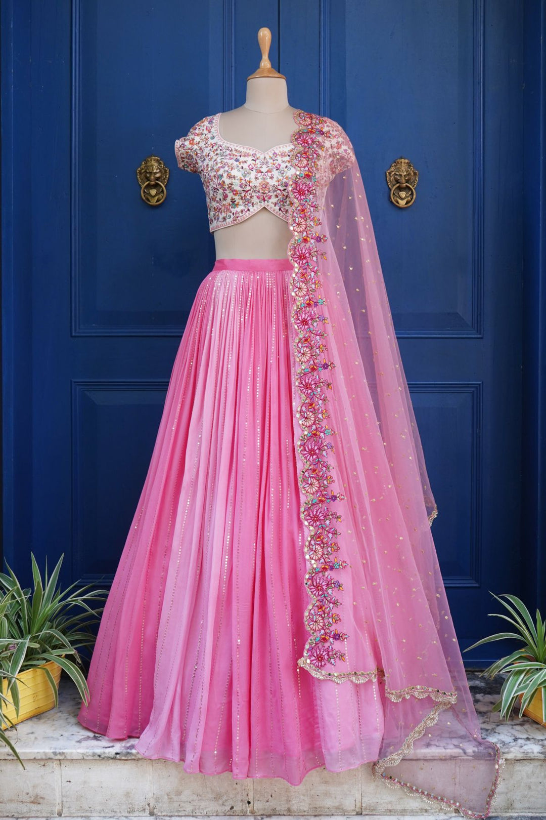 Pink Zeeba rushing skirt