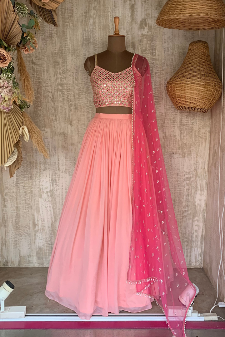 Pink mirror Rushing Set