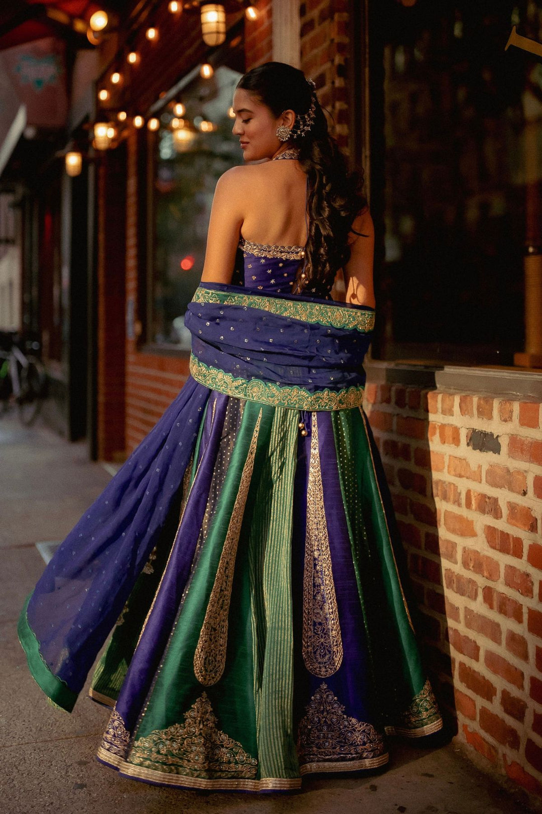 Shivani bafna in blue naina