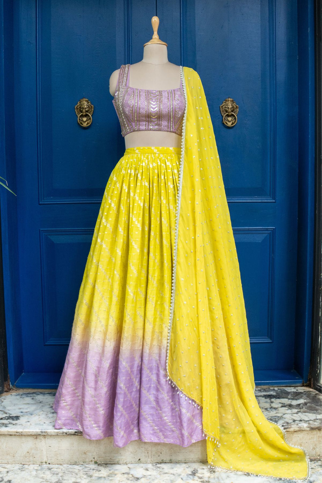 Shelby ombré skirt set