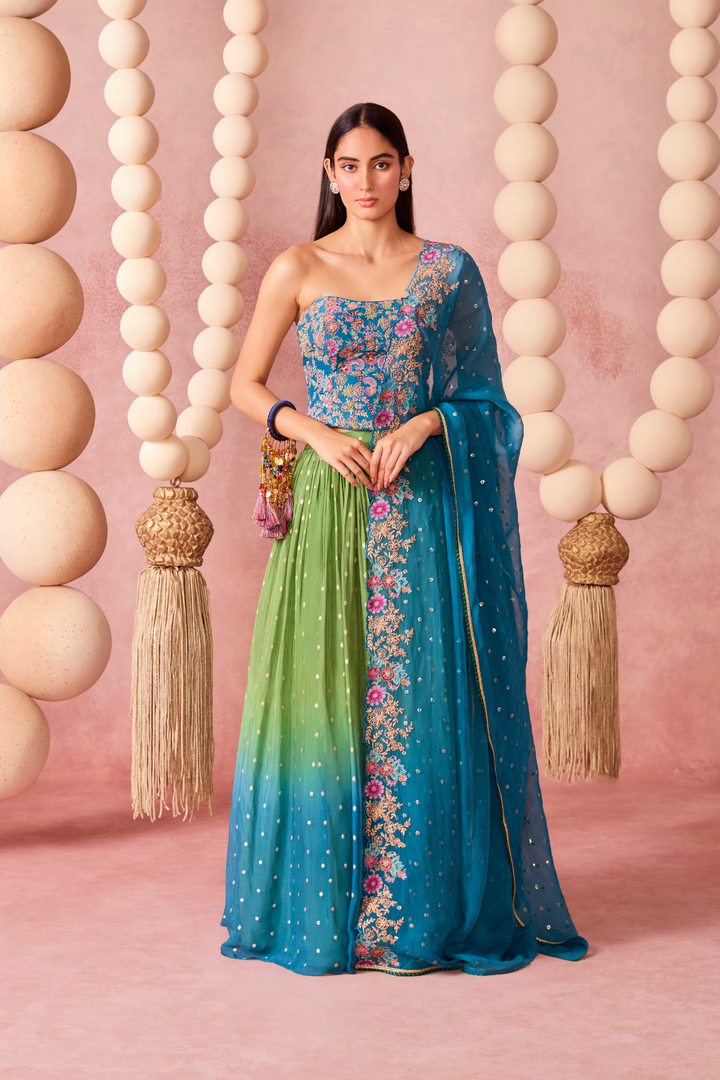 ITRA OMBRE LEHENGA