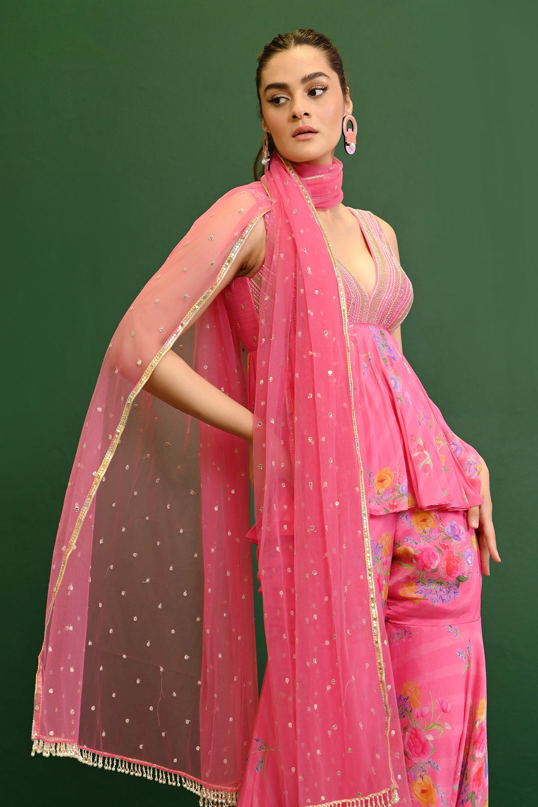 Rosetta Georgette Peplum