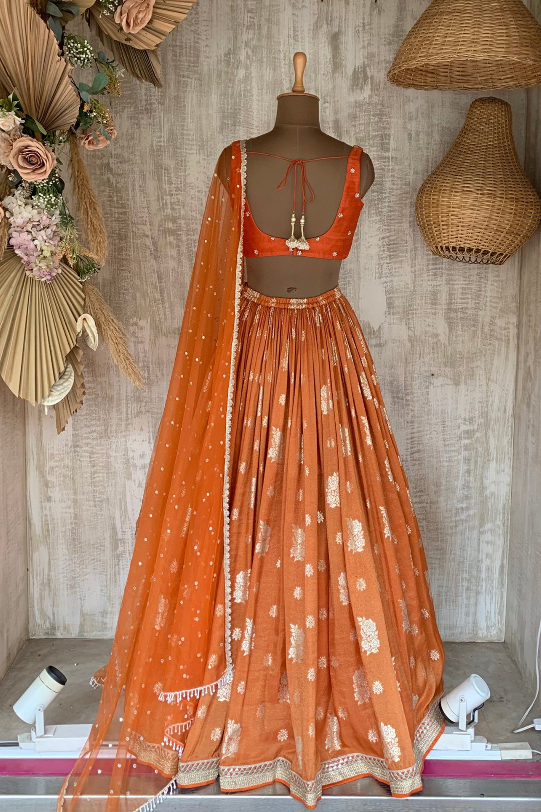 Rust Zest Skirt Set
