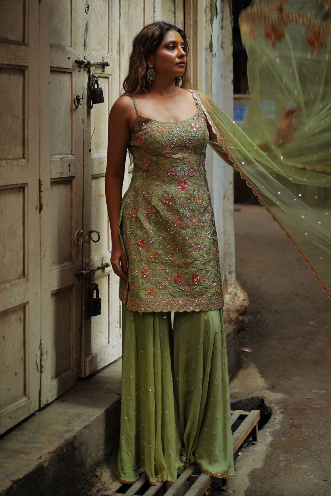 Aarushi in Revati Sharara