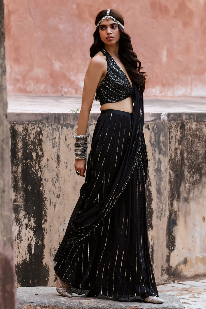 Adele  Saree Gown