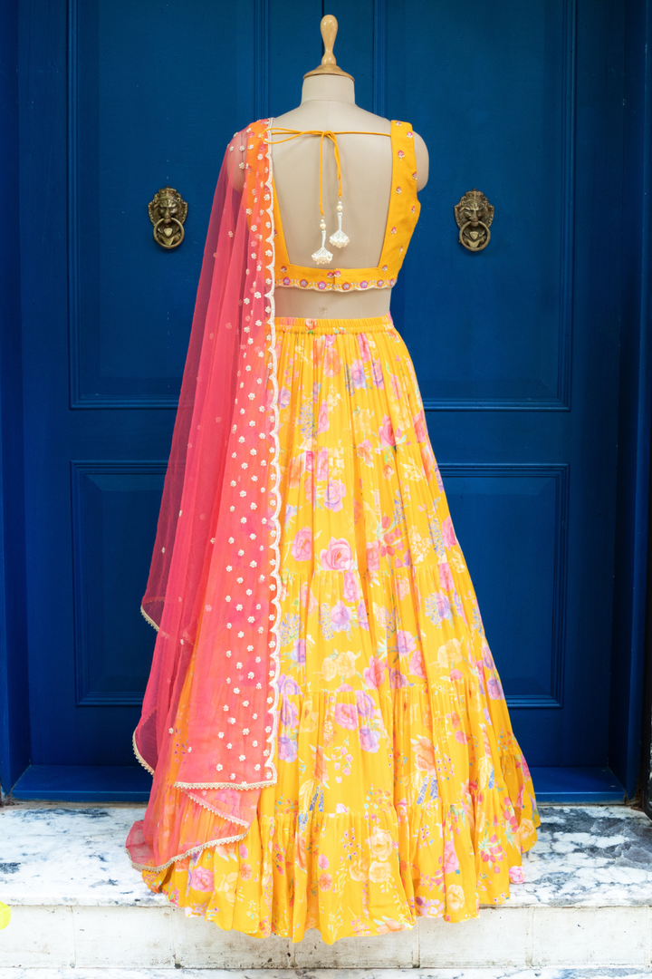 Yellow Amira Frill Set