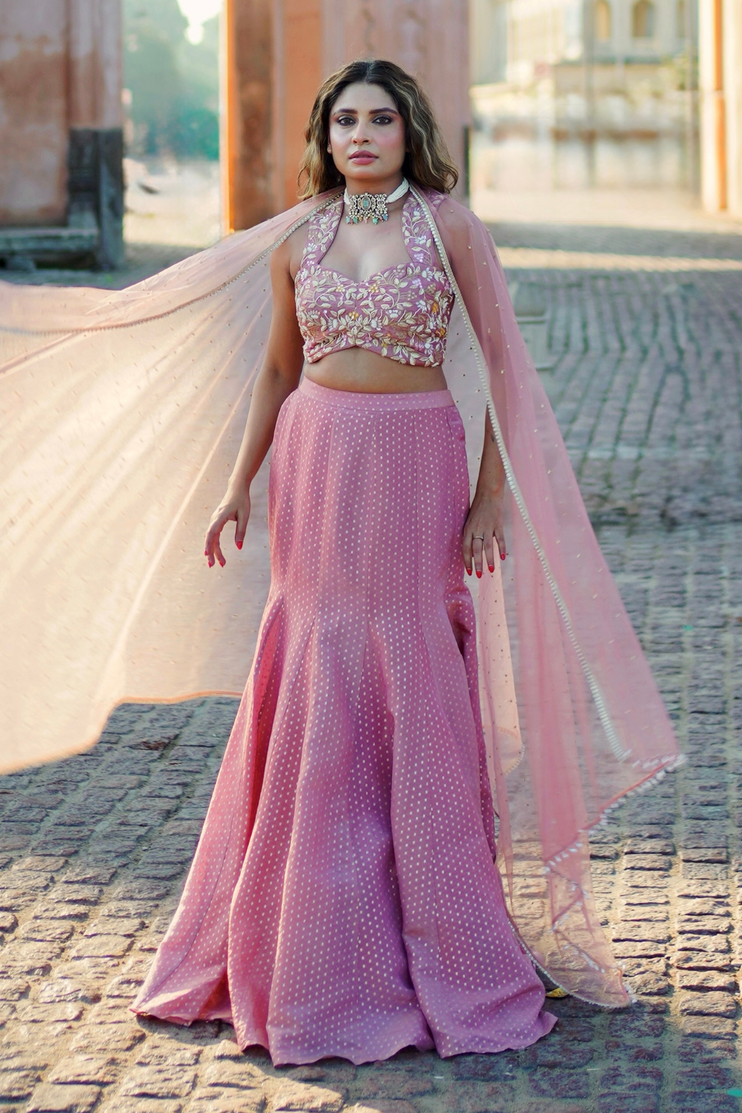 Mina skirt in Pink