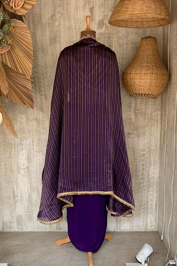 PURPLE CAPE SET