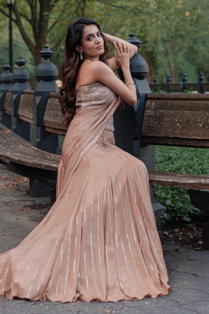 STELLA PRE-DRAPE SAREE