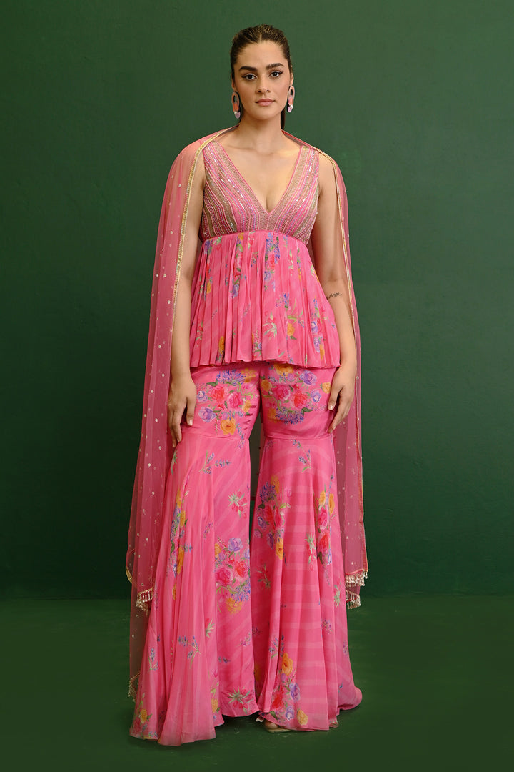 Rosetta Georgette Peplum