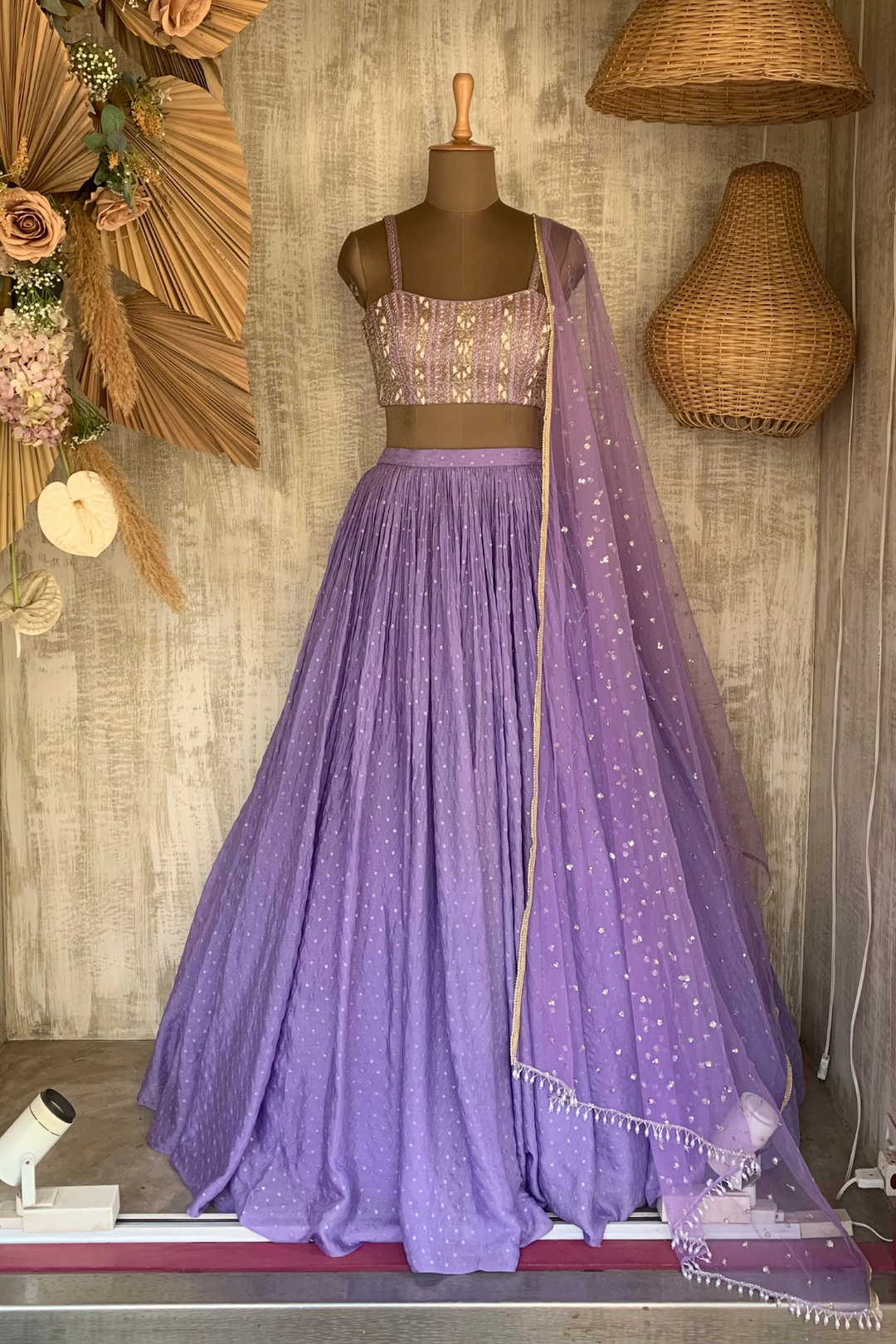 Lavender Rushing Set