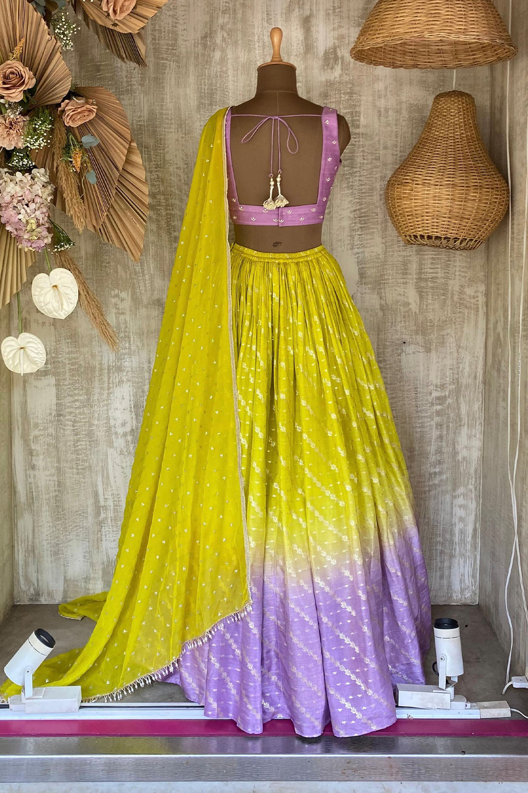 Shelby ombré skirt set
