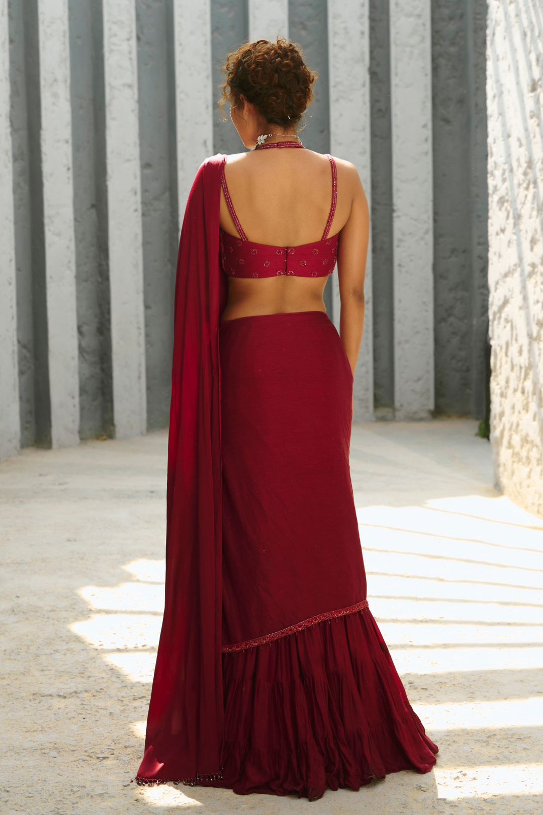 AURA PRE DRAPE SAREE