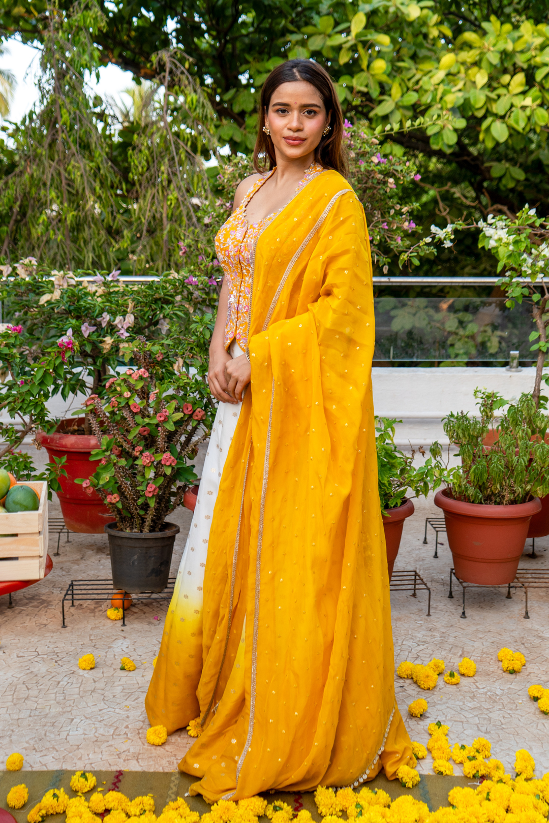 ZEENAT OMBRE LEHENGA