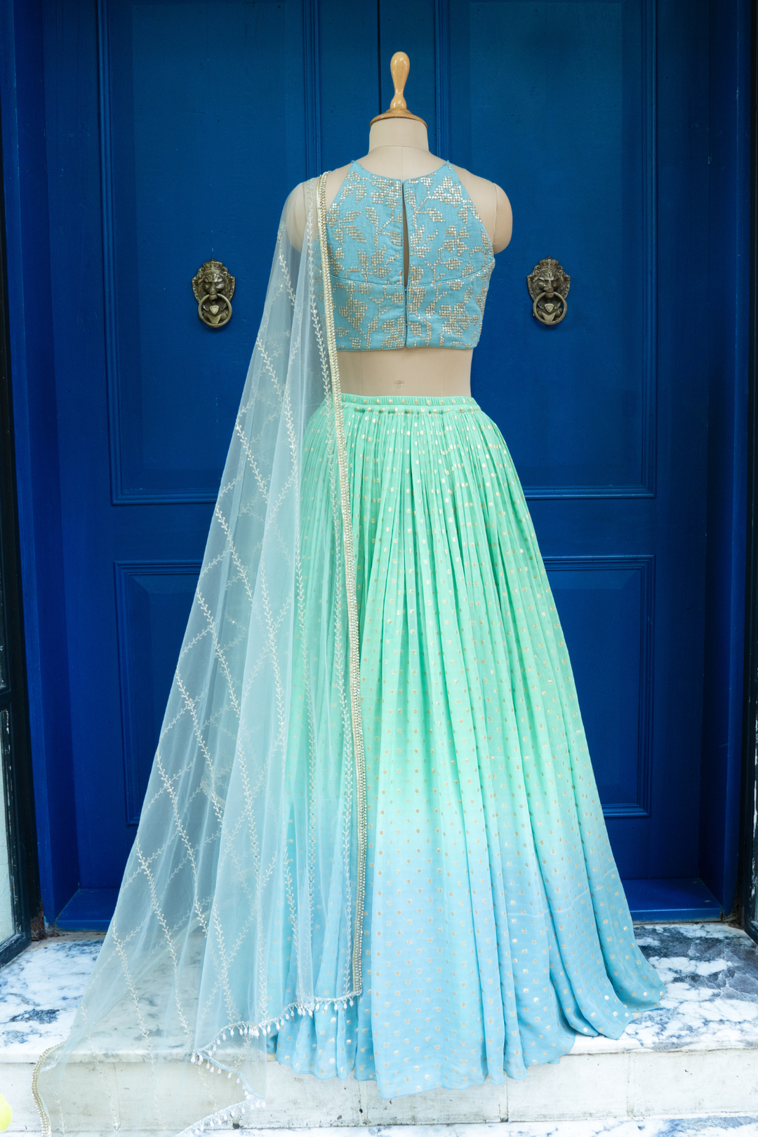 Emma Fiza Rushing Lehenga Set