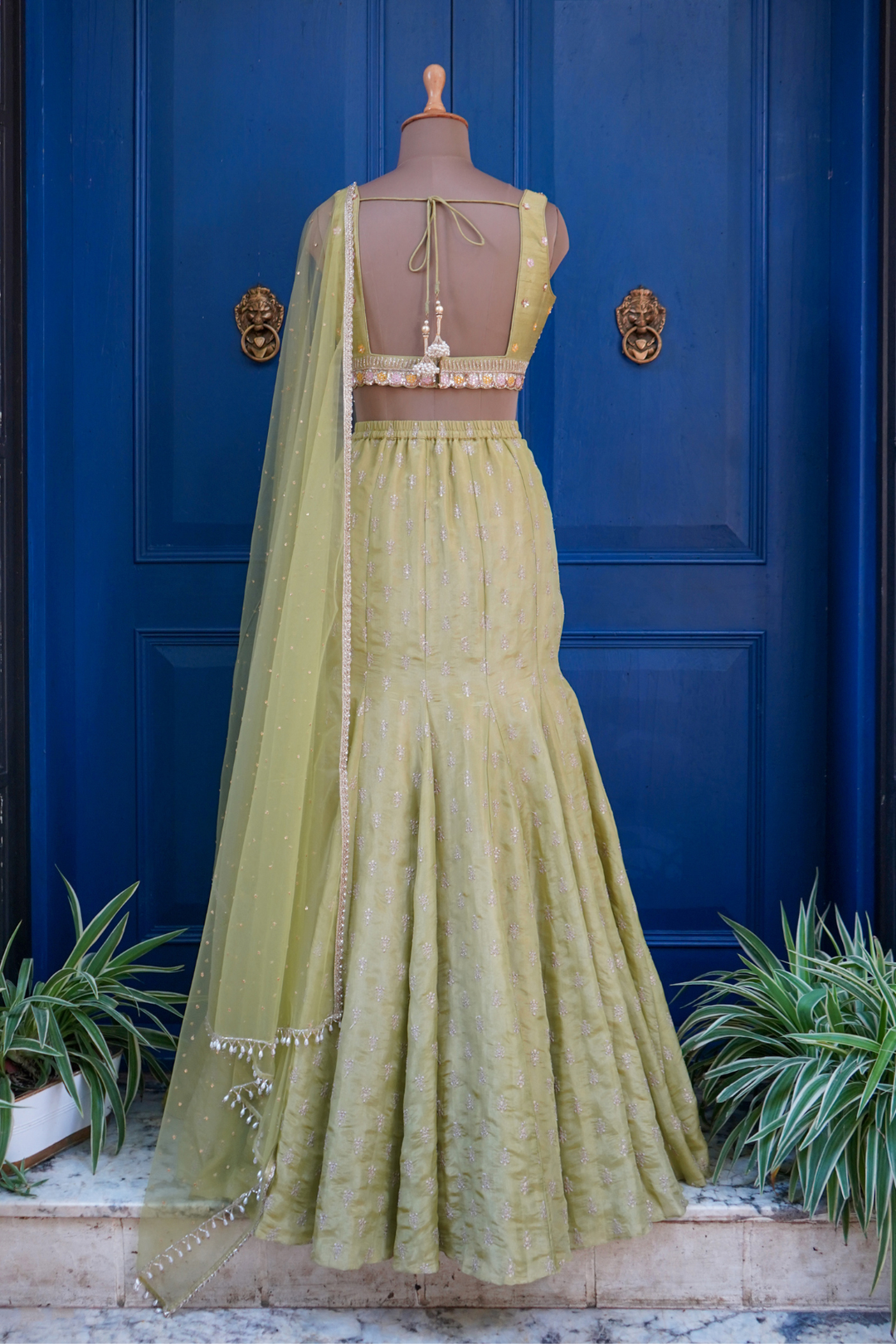 Monet fit and flare skirt