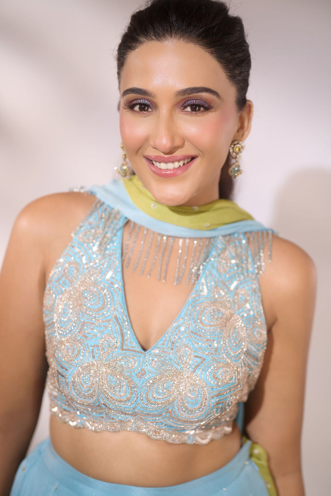 Nimrit Ahluwalia in THEA OMBRE SAREE
