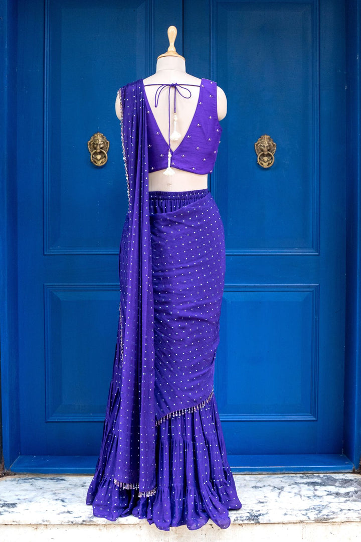 Galaxy Pre- drape saree