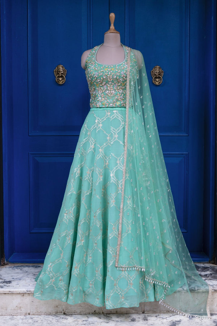 Riz rushing lehenga