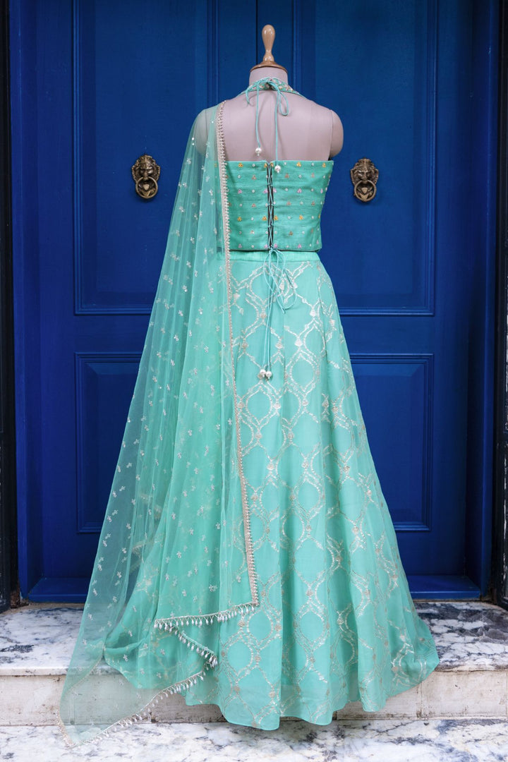 Riz rushing lehenga