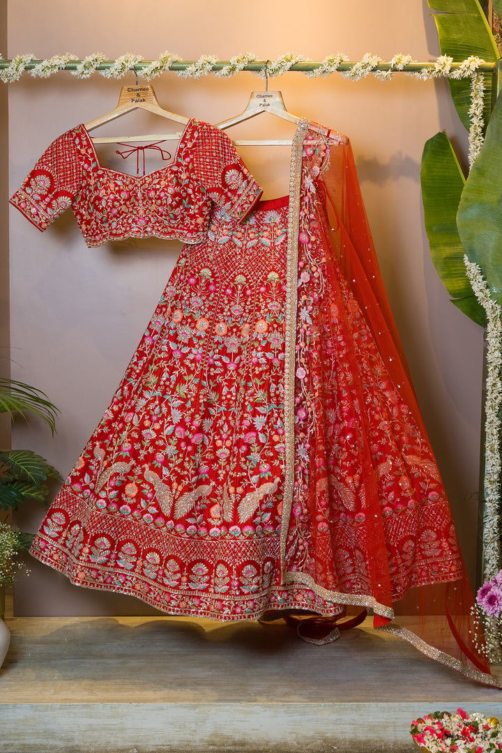AAMNA IN RED