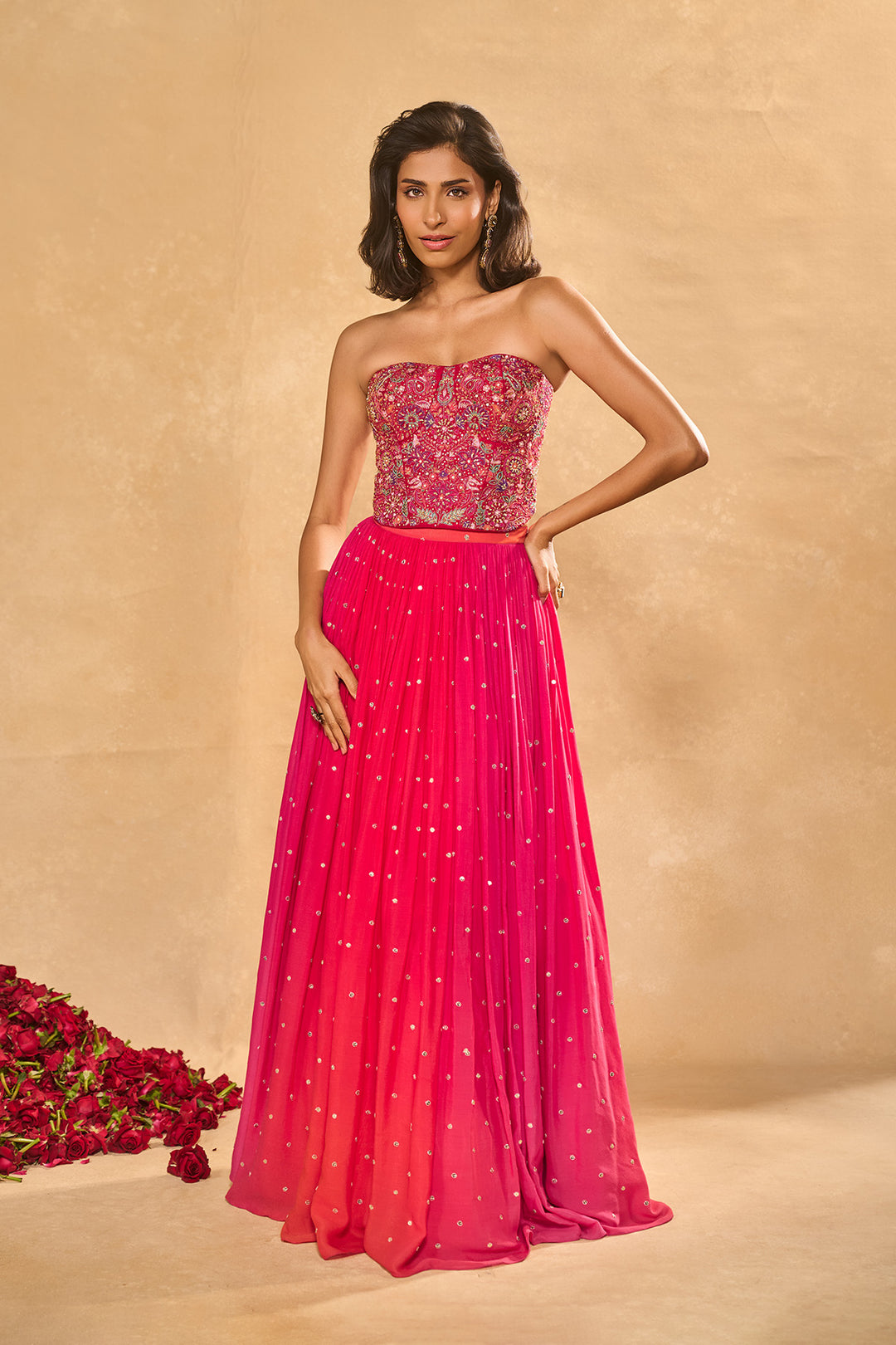 ARIES CORSET LEHENGA