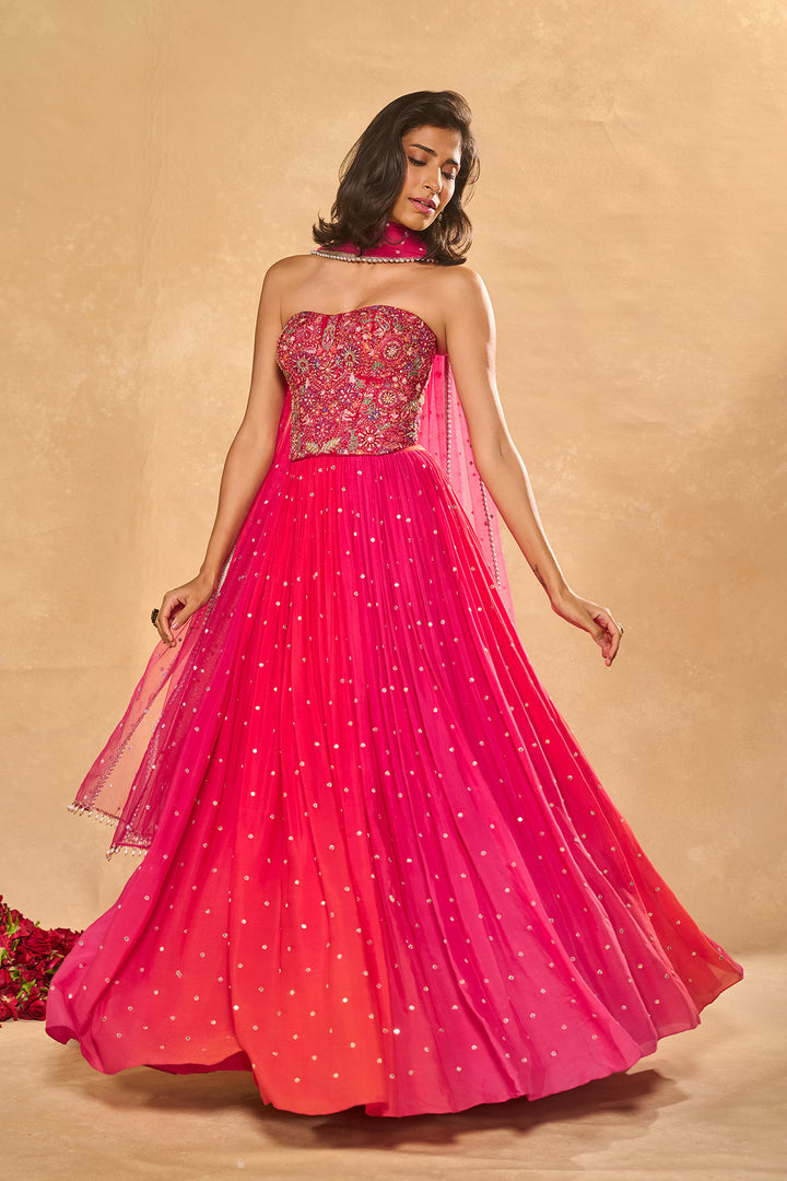 ARIES CORSET LEHENGA
