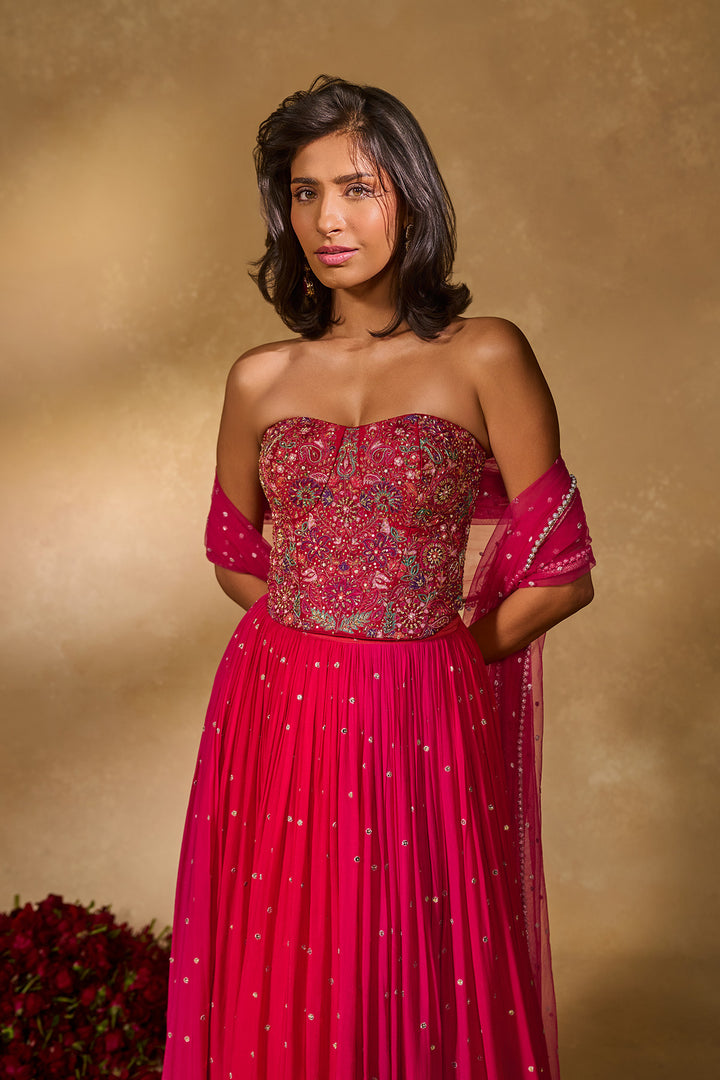 ARIES CORSET LEHENGA