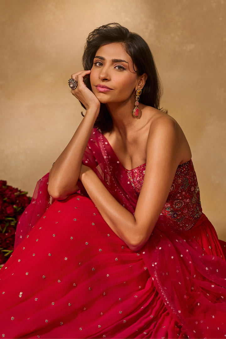 ARIES CORSET LEHENGA