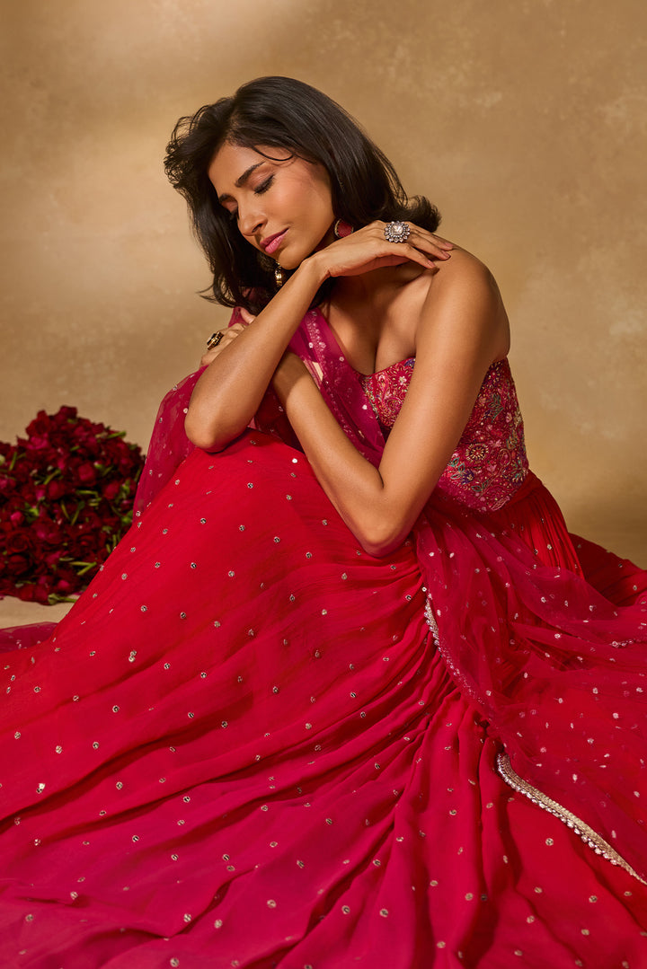 ARIES CORSET LEHENGA