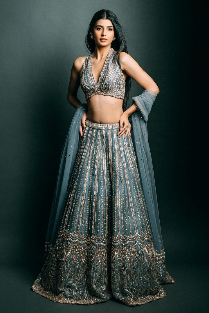 URJA IN RAZIA LEHENGA SET