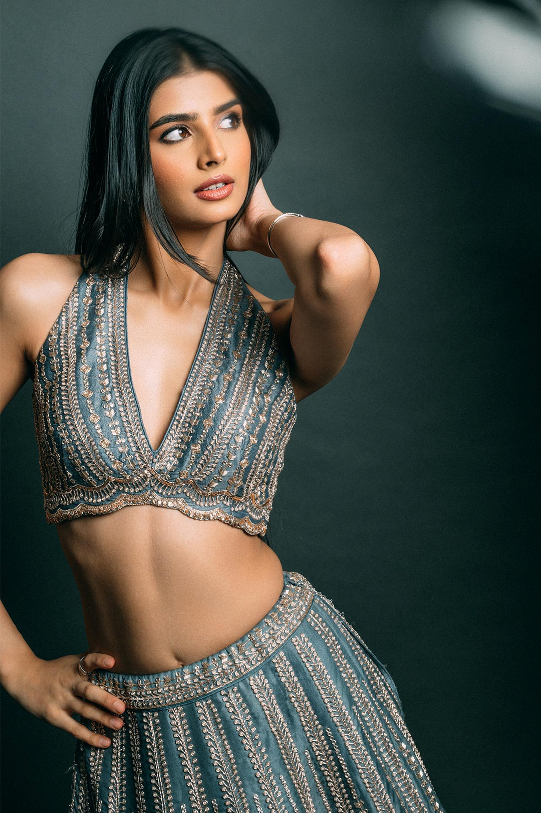 URJA IN RAZIA LEHENGA SET