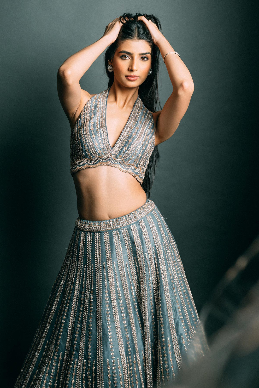 URJA IN RAZIA LEHENGA SET
