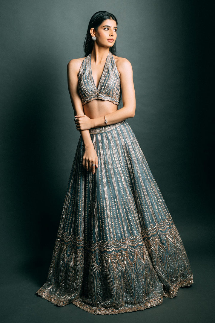 URJA IN RAZIA LEHENGA SET