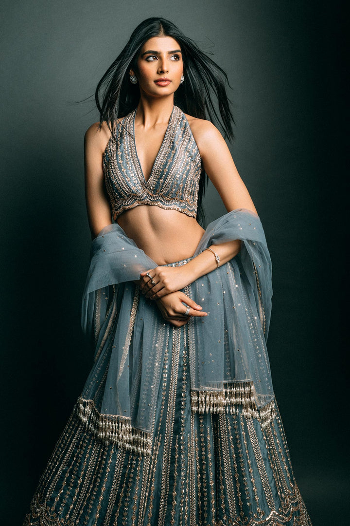 URJA IN RAZIA LEHENGA SET