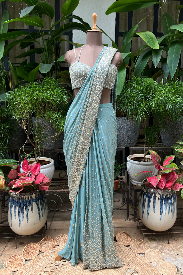 SUFI PRE-DRAPE SAREE