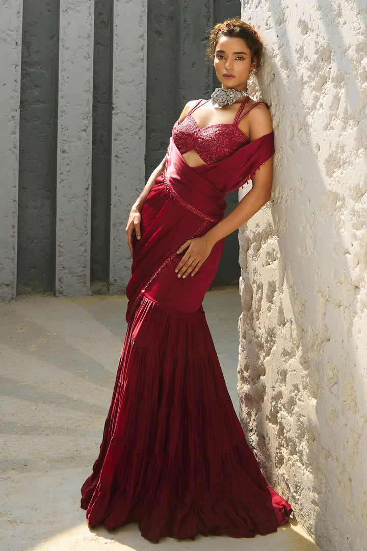 AURA PRE DRAPE SAREE