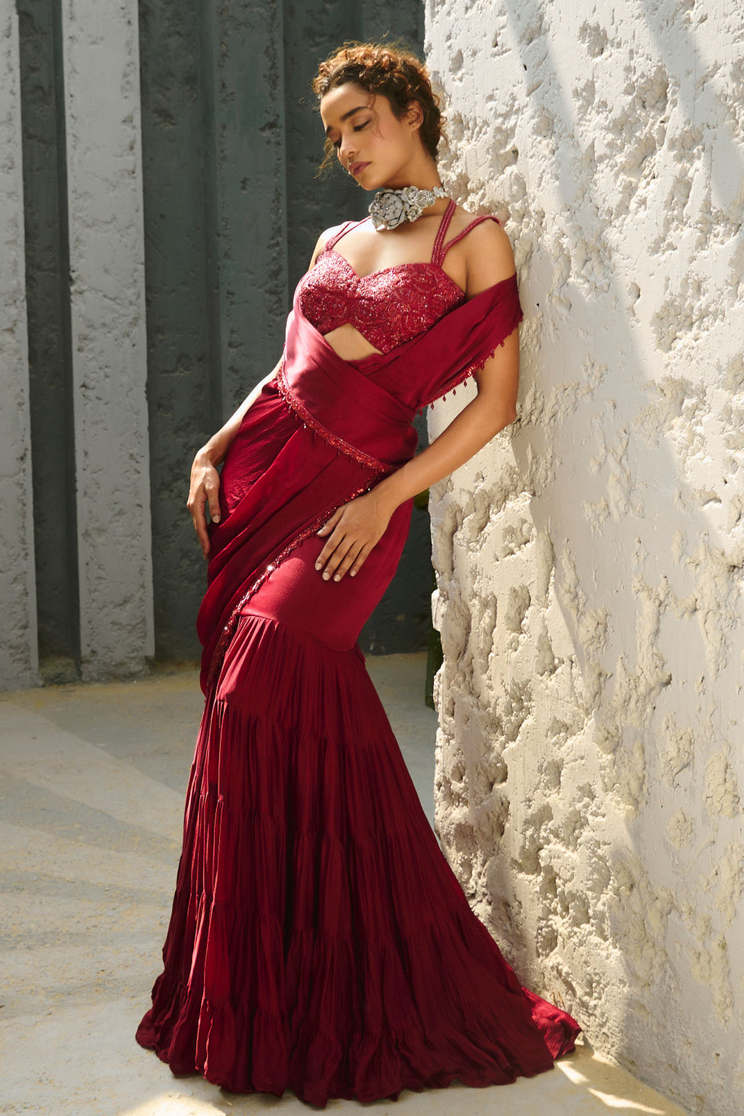 AURA PRE DRAPE SAREE