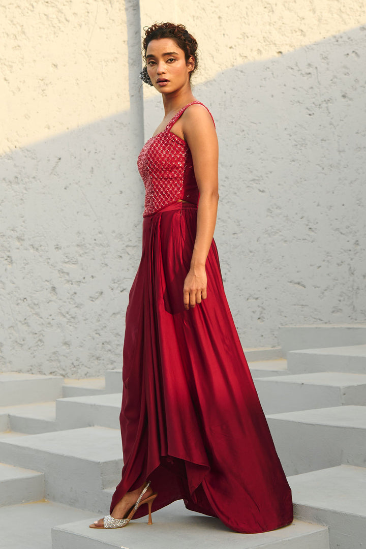 Estelle Drape Skirt
