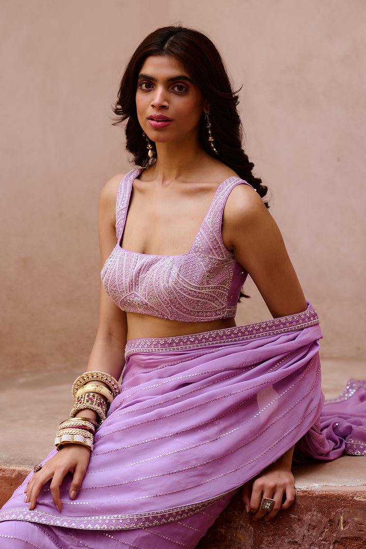 Layla Drape Saree