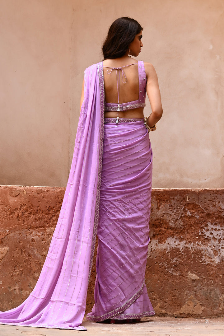 Layla Drape Saree