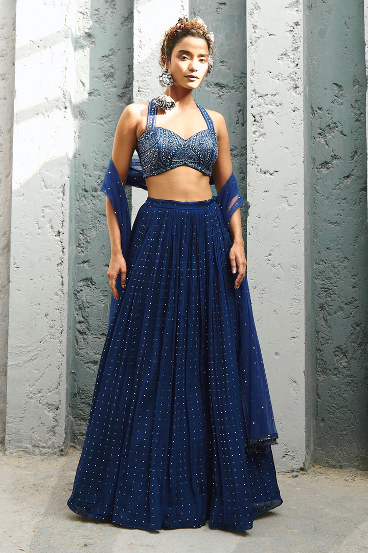 HARLEEN SETHI IN STELLA RUCHED SKIRT