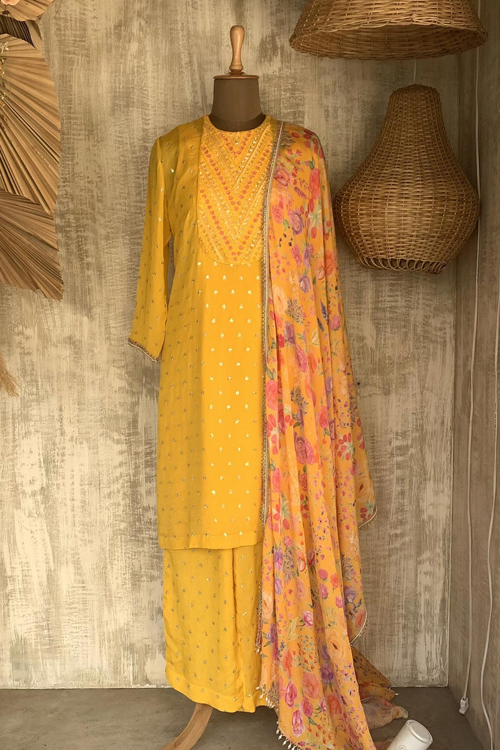 Yellow Amira Kurta Set