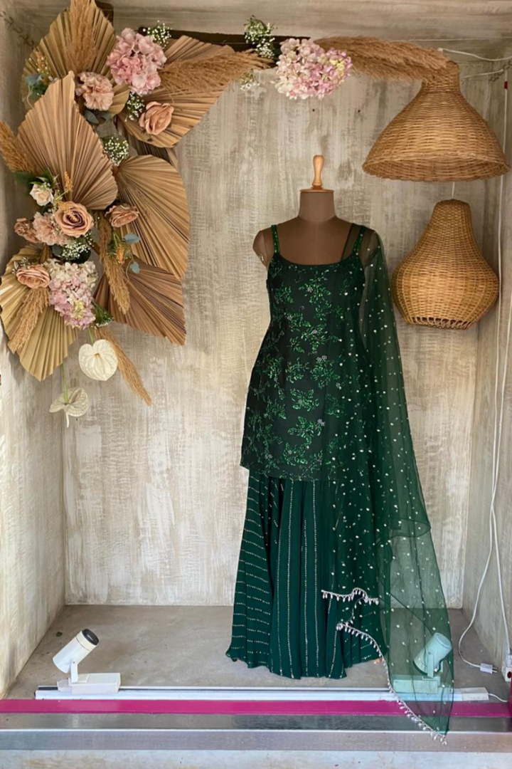 GREEN SERENA SHARARA