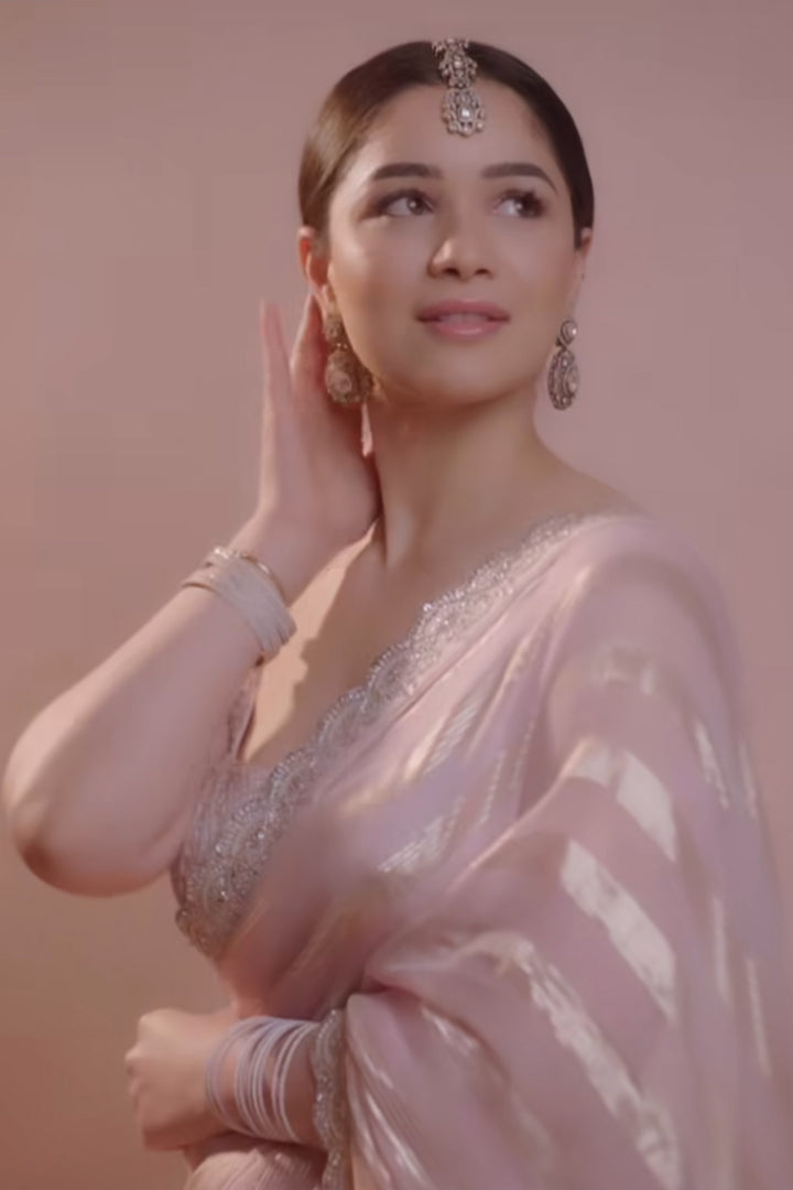 Sara Tendulkar in Radhika Saree