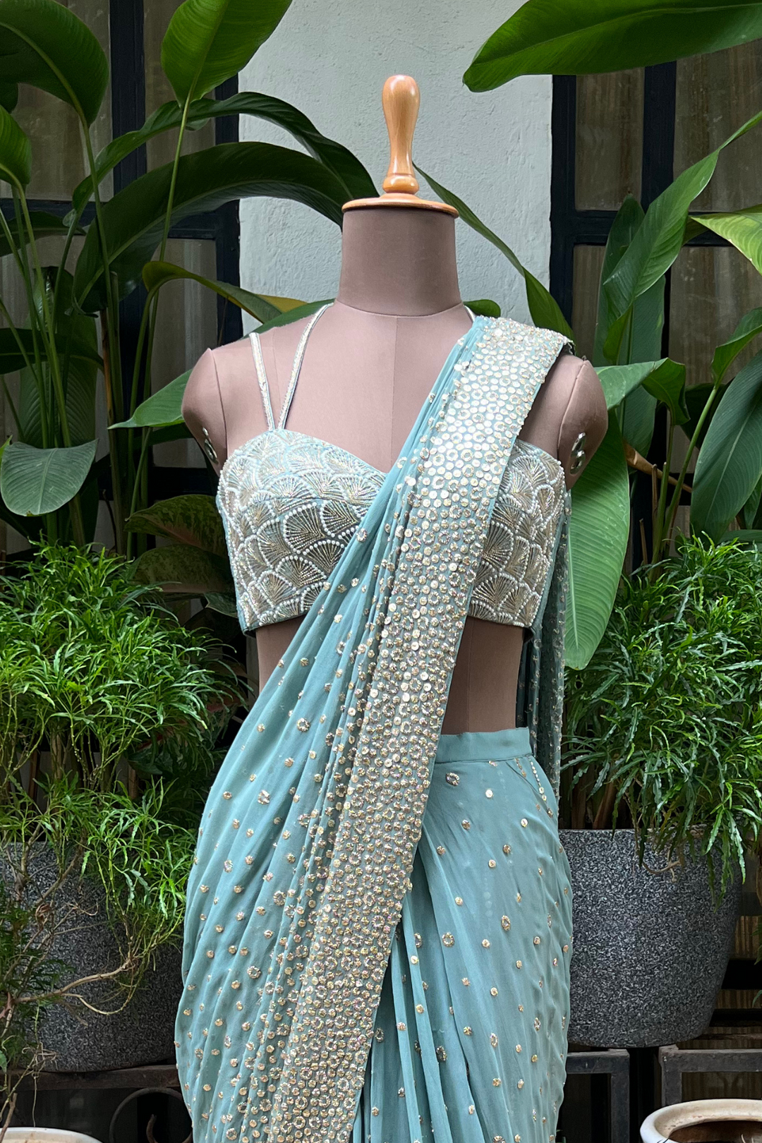 SUFI PRE-DRAPE SAREE